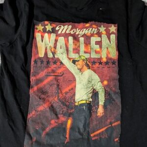 Stylish Black Morgan Wallen Graphic Tee